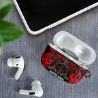 Aotearoa Iwi Ngati Awa AirPods Case Maori Wharenui House Tribal Pattern