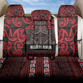 Aotearoa Iwi Ngati Awa Back Car Seat Cover Maori Wharenui House Tribal Pattern