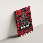 Aotearoa Iwi Ngati Awa Canvas Wall Art Maori Wharenui House Tribal Pattern