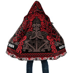 Aotearoa Iwi Ngati Awa Cloak Maori Wharenui House Tribal Pattern