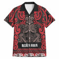 Aotearoa Iwi Ngati Awa Hawaiian Shirt Maori Wharenui House Tribal Pattern