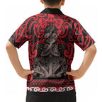 Aotearoa Iwi Ngati Awa Hawaiian Shirt Maori Wharenui House Tribal Pattern