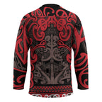 Aotearoa Iwi Ngati Awa Hockey Jersey Maori Wharenui House Tribal Pattern