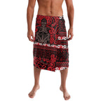 Aotearoa Iwi Ngati Awa Lavalava Maori Wharenui House Tribal Pattern