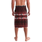 Aotearoa Iwi Ngati Awa Lavalava Maori Wharenui House Tribal Pattern