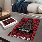 Aotearoa Iwi Ngati Awa Puzzle Maori Wharenui House Tribal Pattern