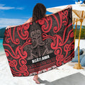 Aotearoa Iwi Ngati Awa Sarong Maori Wharenui House Tribal Pattern
