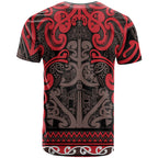 Aotearoa Iwi Ngati Awa T Shirt Maori Wharenui House Tribal Pattern
