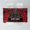 Aotearoa Iwi Ngati Awa Tablecloth Maori Wharenui House Tribal Pattern