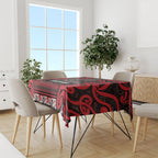 Aotearoa Iwi Ngati Awa Tablecloth Maori Wharenui House Tribal Pattern