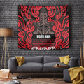 Aotearoa Iwi Ngati Awa Tapestry Maori Wharenui House Tribal Pattern