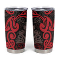 Aotearoa Iwi Ngati Awa Tumbler Cup Maori Wharenui House Tribal Pattern