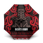 Aotearoa Iwi Ngati Awa Umbrella Maori Wharenui House Tribal Pattern