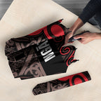 Aotearoa Iwi Ngati Awa Umbrella Maori Wharenui House Tribal Pattern