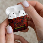 Aotearoa Iwi Rongowhakaata AirPods Case Maori Wharenui House Tribal Pattern