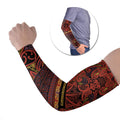 Aotearoa Iwi Rongowhakaata Arm Sleeves Maori Wharenui House Tribal Pattern