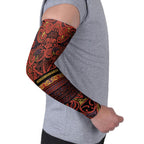 Aotearoa Iwi Rongowhakaata Arm Sleeves Maori Wharenui House Tribal Pattern