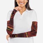 Aotearoa Iwi Rongowhakaata Arm Sleeves Maori Wharenui House Tribal Pattern