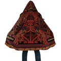 Aotearoa Iwi Rongowhakaata Cloak Maori Wharenui House Tribal Pattern