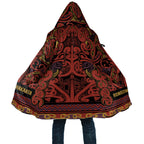 Aotearoa Iwi Rongowhakaata Cloak Maori Wharenui House Tribal Pattern