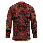 Aotearoa Iwi Rongowhakaata Hockey Jersey Maori Wharenui House Tribal Pattern