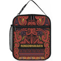 Aotearoa Iwi Rongowhakaata Lunch Bag Maori Wharenui House Tribal Pattern