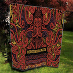 Aotearoa Iwi Rongowhakaata Quilt Maori Wharenui House Tribal Pattern