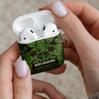 Aotearoa Iwi Ngati Raukawa AirPods Case Maori Wharenui House Tribal Pattern
