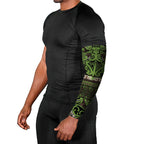 Aotearoa Iwi Ngati Raukawa Arm Sleeves Maori Wharenui House Tribal Pattern