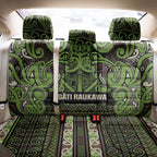 Aotearoa Iwi Ngati Raukawa Back Car Seat Cover Maori Wharenui House Tribal Pattern