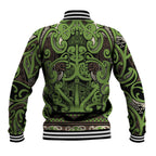 Aotearoa Iwi Ngati Raukawa Baseball Jacket Maori Wharenui House Tribal Pattern