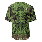 Aotearoa Iwi Ngati Raukawa Baseball Jersey Maori Wharenui House Tribal Pattern