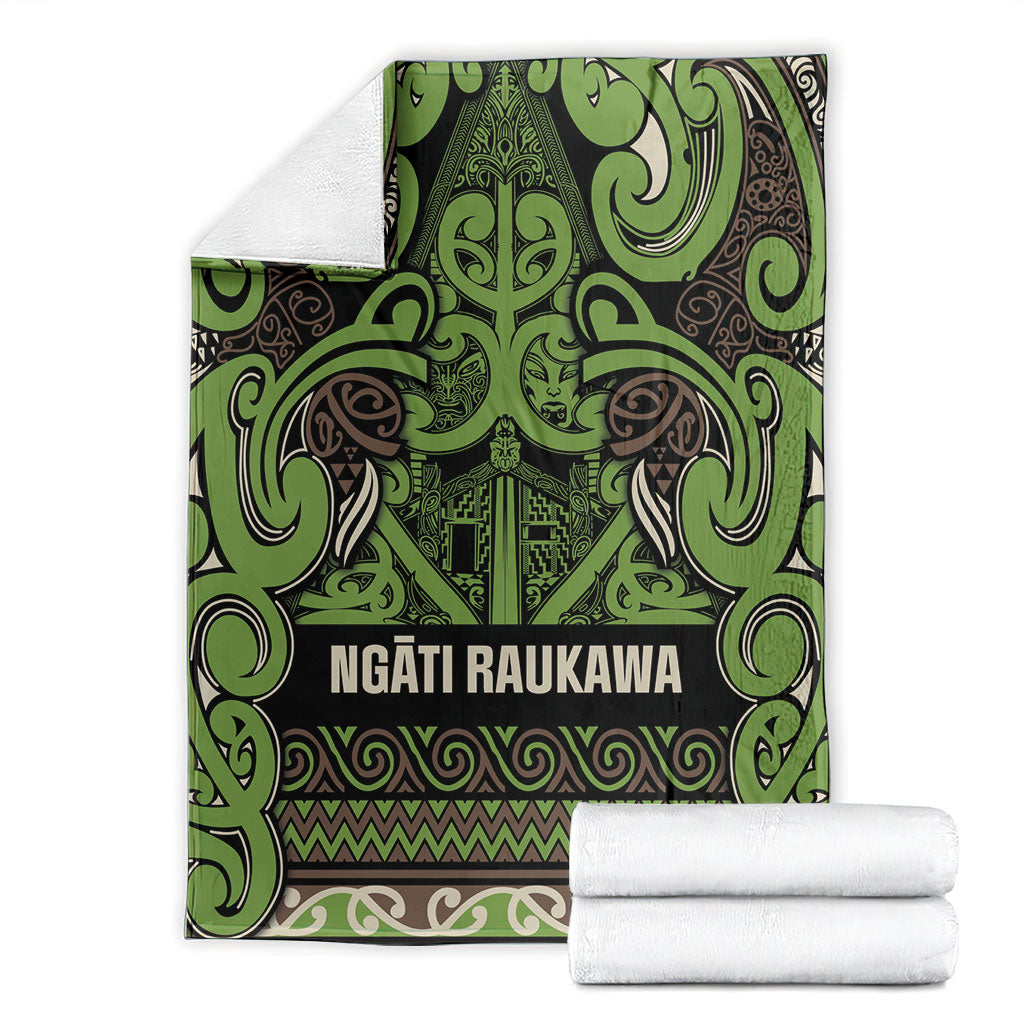Aotearoa Iwi Ngati Raukawa Blanket Maori Wharenui House Tribal Pattern