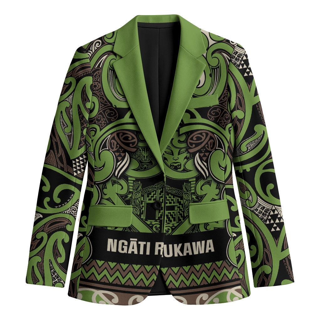 Aotearoa Iwi Ngati Raukawa Blazer Maori Wharenui House Tribal Pattern