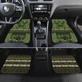 Aotearoa Iwi Ngati Raukawa Car Mats Maori Wharenui House Tribal Pattern