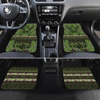 Aotearoa Iwi Ngati Raukawa Car Mats Maori Wharenui House Tribal Pattern