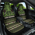 Aotearoa Iwi Ngati Raukawa Car Seat Cover Maori Wharenui House Tribal Pattern