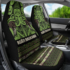 Aotearoa Iwi Ngati Raukawa Car Seat Cover Maori Wharenui House Tribal Pattern