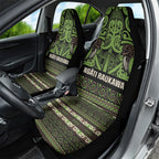 Aotearoa Iwi Ngati Raukawa Car Seat Cover Maori Wharenui House Tribal Pattern