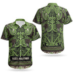 Aotearoa Iwi Ngati Raukawa Couples Matching Summer Maxi Dress and Hawaiian Shirt Maori Wharenui House Tribal Pattern