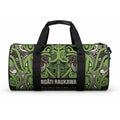 Aotearoa Iwi Ngati Raukawa Duffle Bag Maori Wharenui House Tribal Pattern
