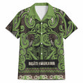 Aotearoa Iwi Ngati Raukawa Hawaiian Shirt Maori Wharenui House Tribal Pattern