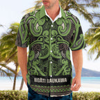 Aotearoa Iwi Ngati Raukawa Hawaiian Shirt Maori Wharenui House Tribal Pattern