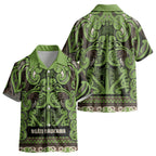 Aotearoa Iwi Ngati Raukawa Kid Hawaiian Shirt Maori Wharenui House Tribal Pattern
