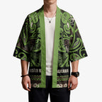 Aotearoa Iwi Ngati Raukawa Kimono Maori Wharenui House Tribal Pattern