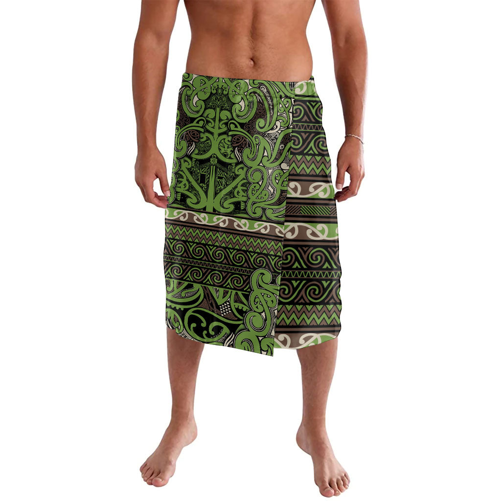 Aotearoa Iwi Ngati Raukawa Lavalava Maori Wharenui House Tribal Pattern