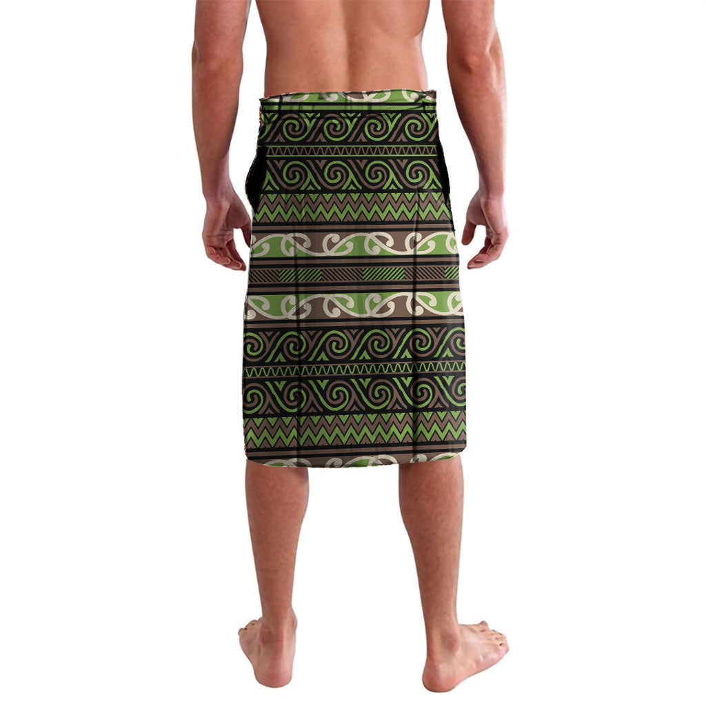 Aotearoa Iwi Ngati Raukawa Lavalava Maori Wharenui House Tribal Pattern