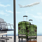 Aotearoa Iwi Ngati Raukawa Luggage Cover Maori Wharenui House Tribal Pattern