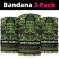 Aotearoa Iwi Ngati Raukawa Neck Gaiter Maori Wharenui House Tribal Pattern