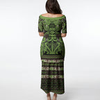 Aotearoa Iwi Ngati Raukawa Puletasi Maori Wharenui House Tribal Pattern